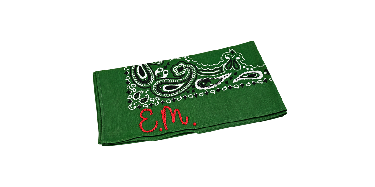 The E.M. Chainstitch Bandana