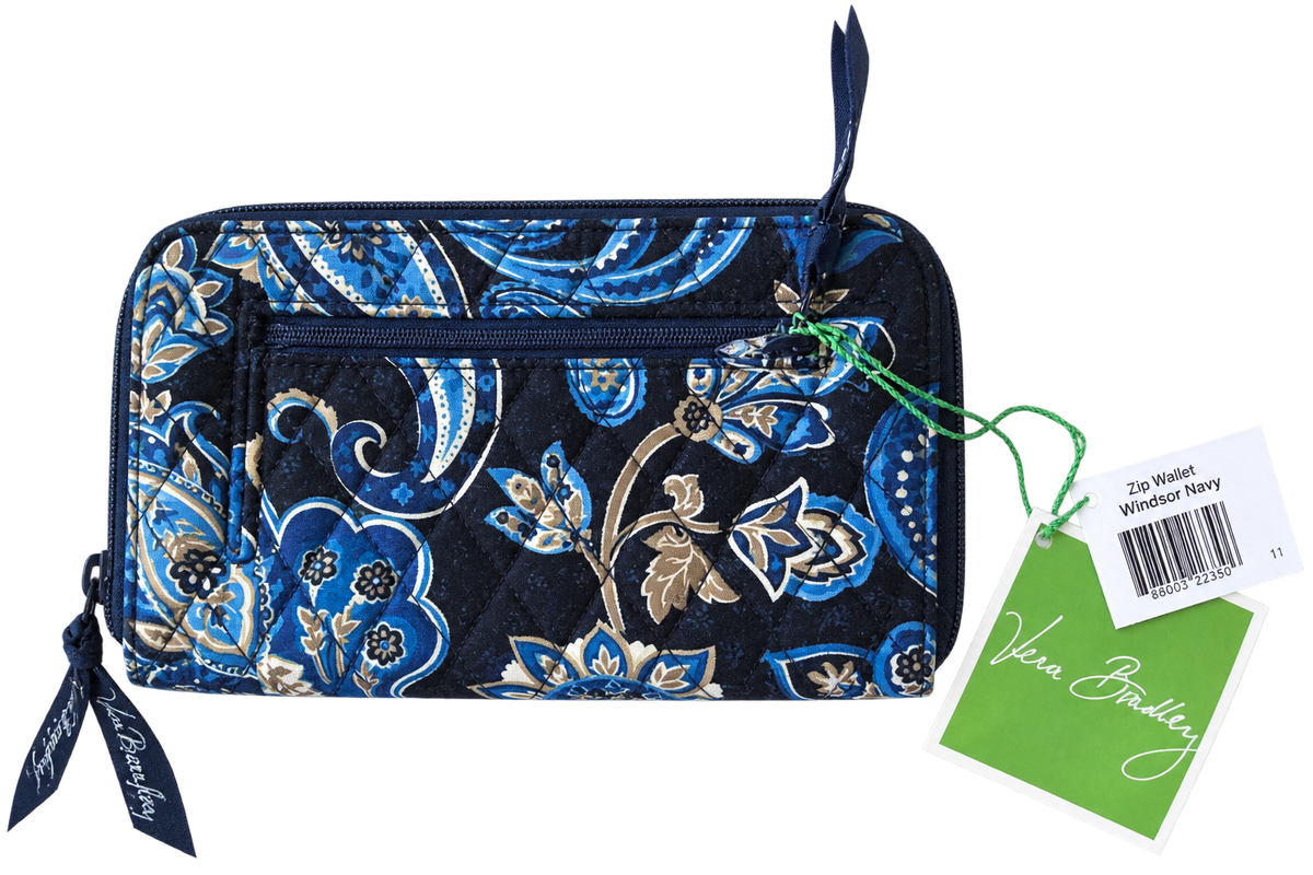 Upcycled Vintage Vera Bradley Snoopy Zip Wallet