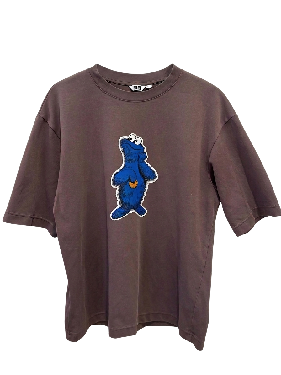 Cookie Monster Original Transfer 1970s Tee