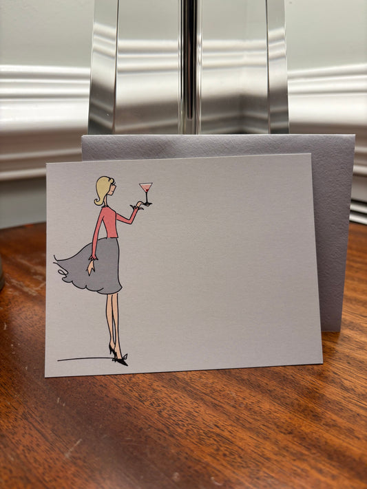 Almost Scarlett Illustrated Notecard Set