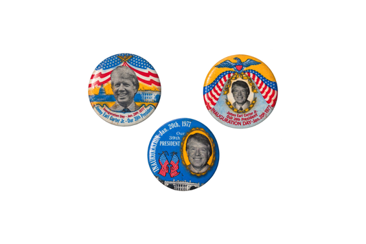 Original 1977 Jimmy Carter Inauguration Pins