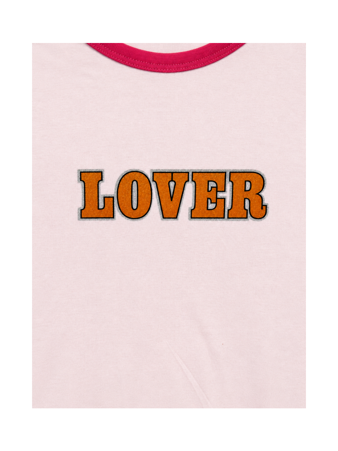 "Lover" Original 1970s Transfer Raglan Tee