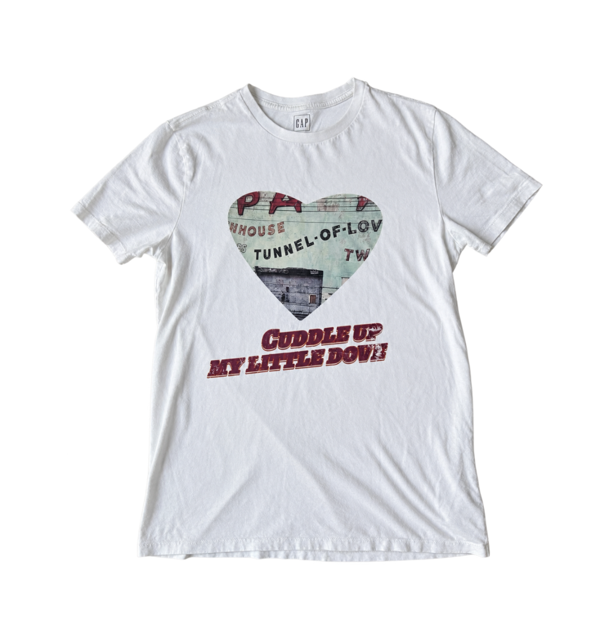 Tunnel of Love Tee in White