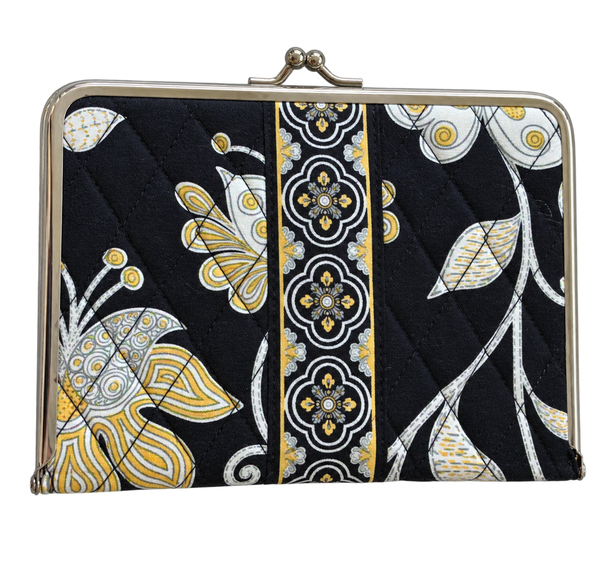 Upcycled Vintage Vera Bradley Kisslock Photo Holder Clutch
