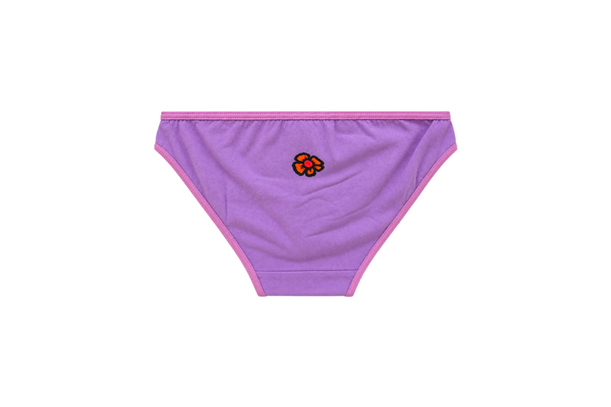 Flower Original 1970s Transfer Bikini Underwear