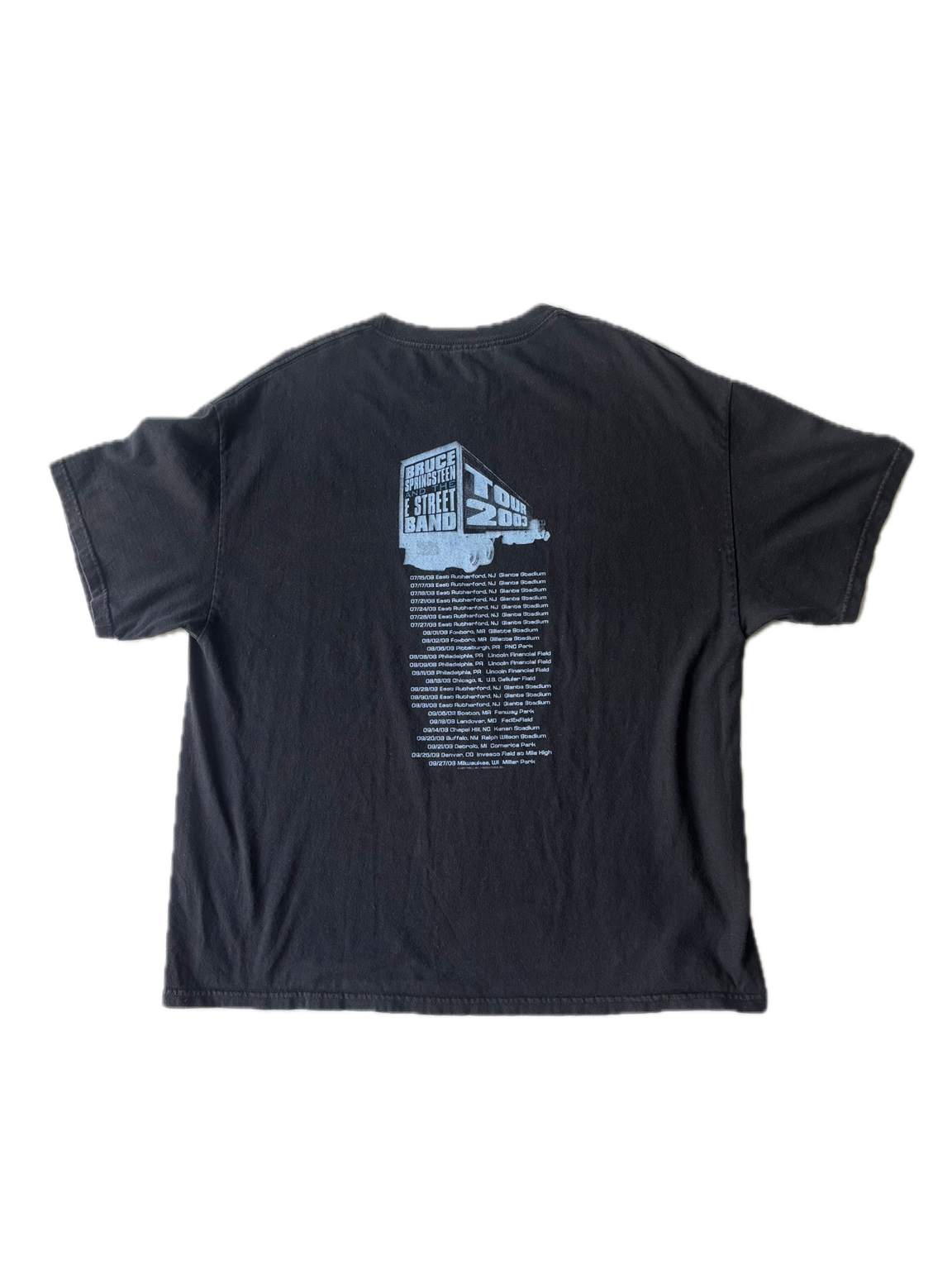 Vintage 2003 Bruce Springsteen & The E Street Band Tour Tee
